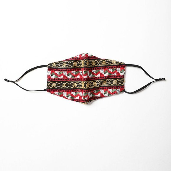 Face Mask Embroidered Graphic Design Reusable - Picture 5 of 6